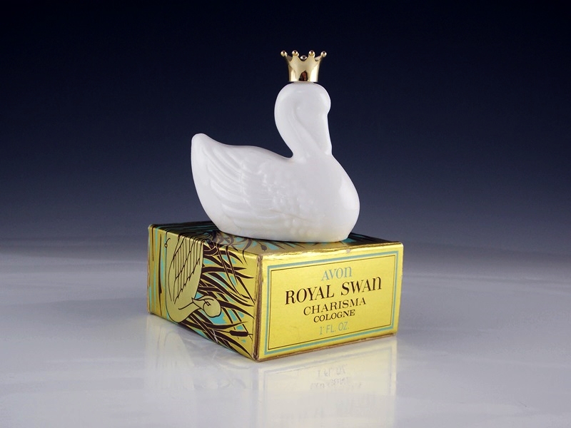 Vintage Avon Royal Swan "Charisma" Cologne 