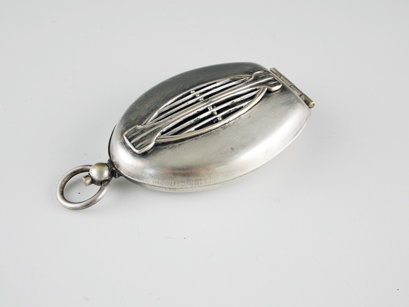 Antique German Silver Coin Purse