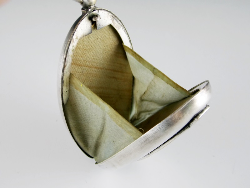 Antique German Silver Coin Purse