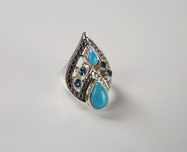 Nicky Butler sterling silver ring