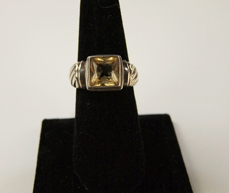 Two sterling silver Ladies rings 