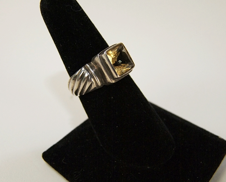 Two sterling silver Ladies rings 