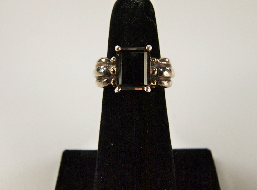 Two sterling silver Ladies rings 