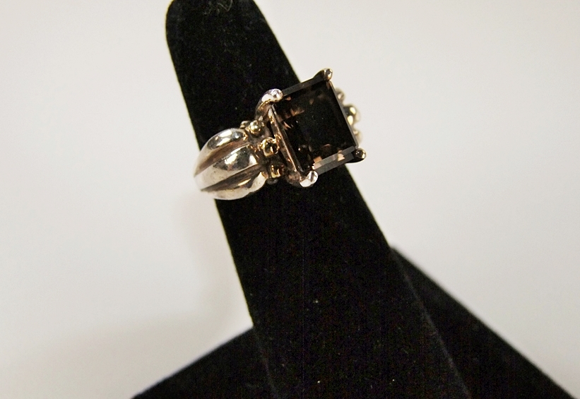 Two sterling silver Ladies rings 