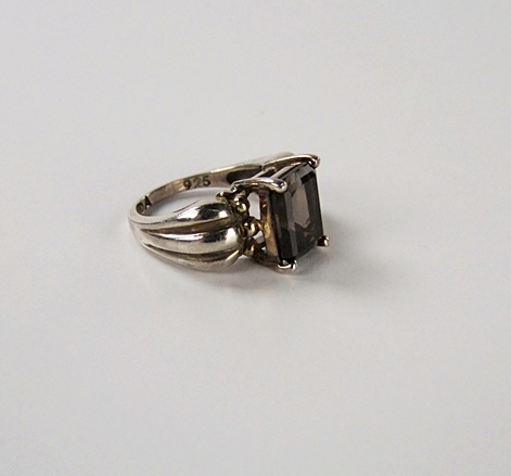 Two sterling silver Ladies rings 