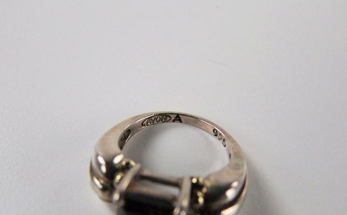 Two sterling silver Ladies rings 