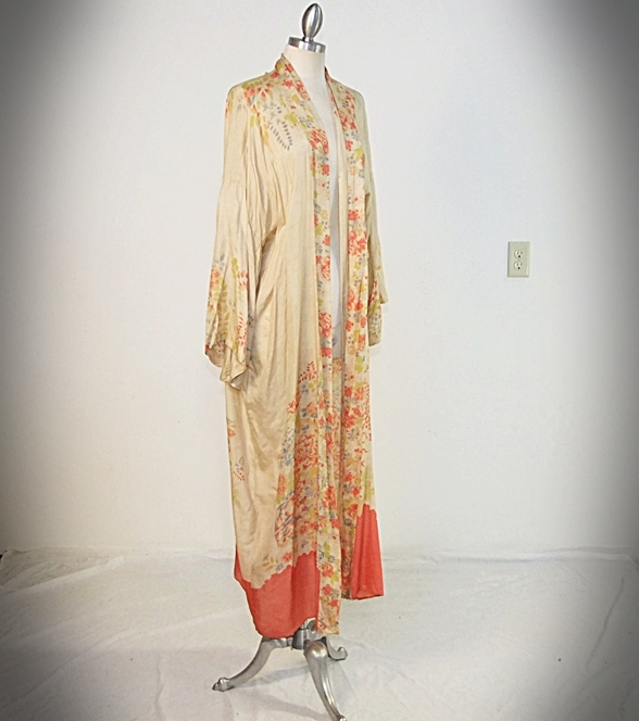 Early 20th Century Asian inspired robe