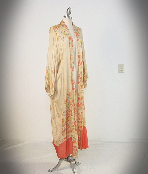 Early 20th Century Asian inspired robe
