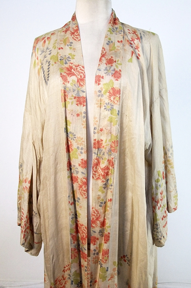 Early 20th Century Asian inspired robe
