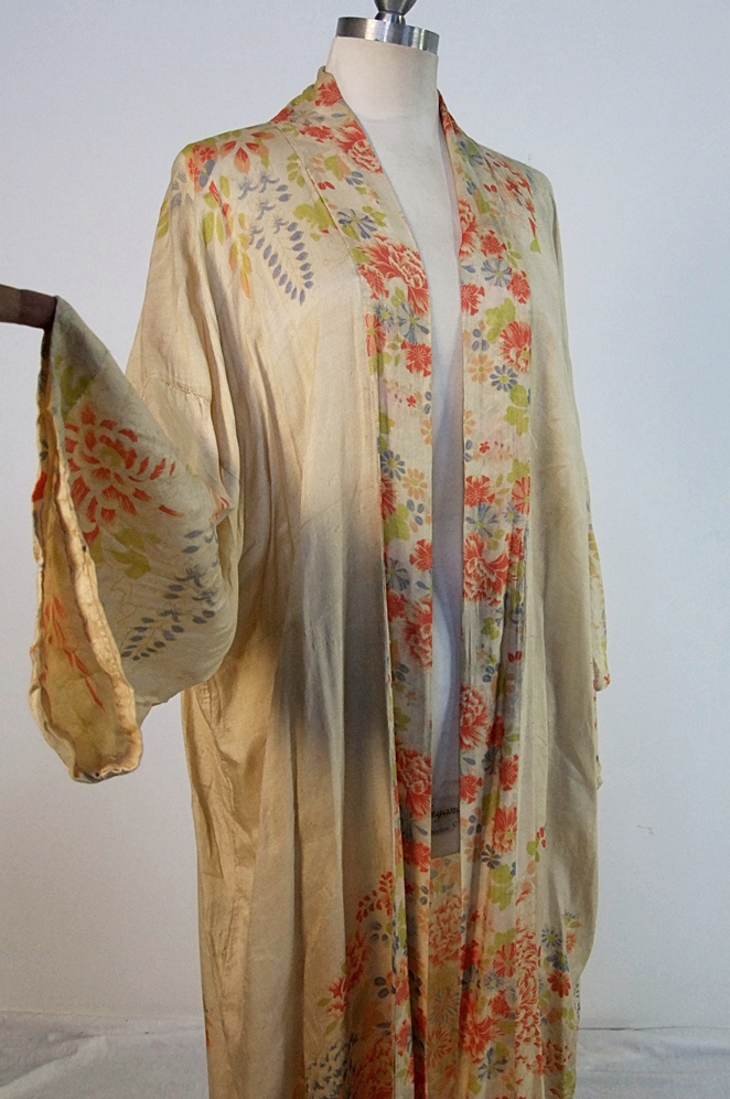 Early 20th Century Asian inspired robe