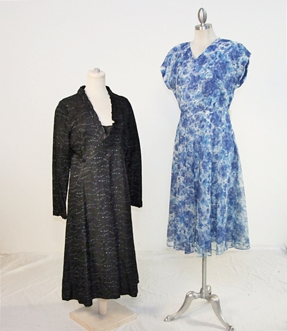 Two 1950's vintage dresses