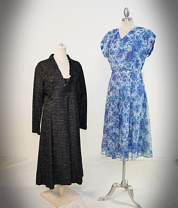 Two 1950's vintage dresses