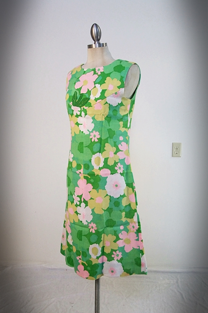 Two vintage 1960's dresses