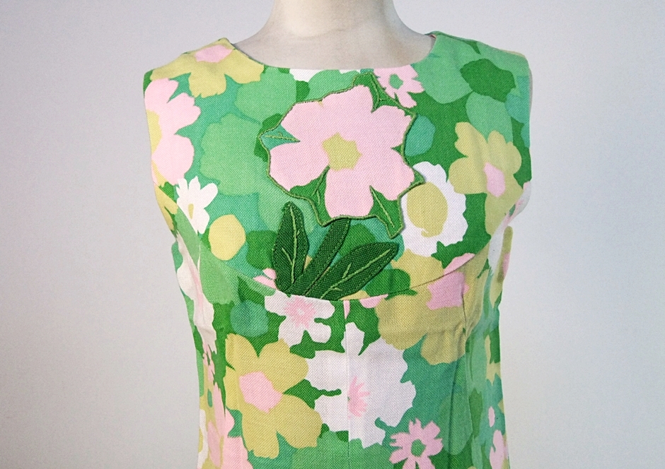 Two vintage 1960's dresses