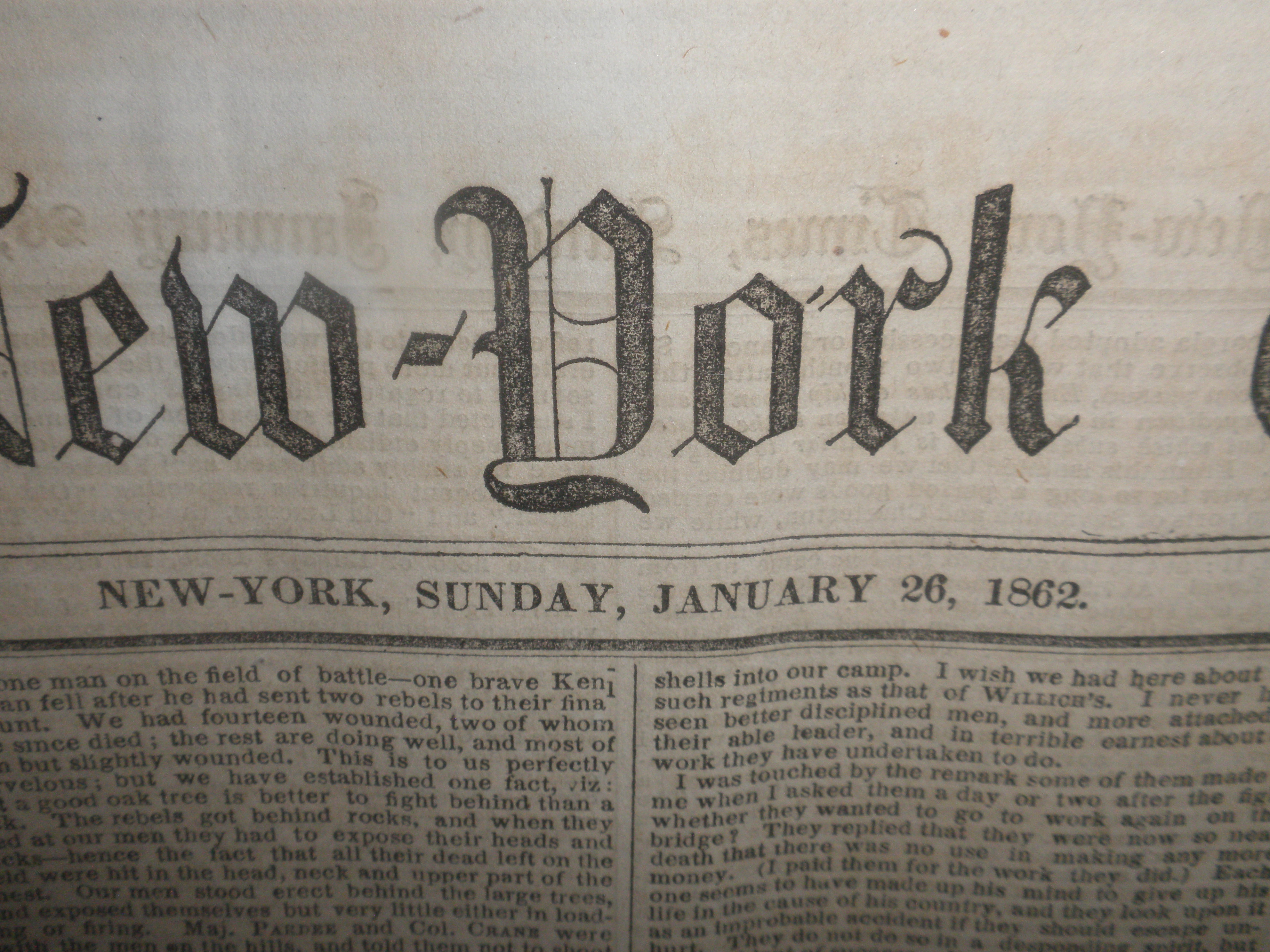 Civil War Era Newspapers