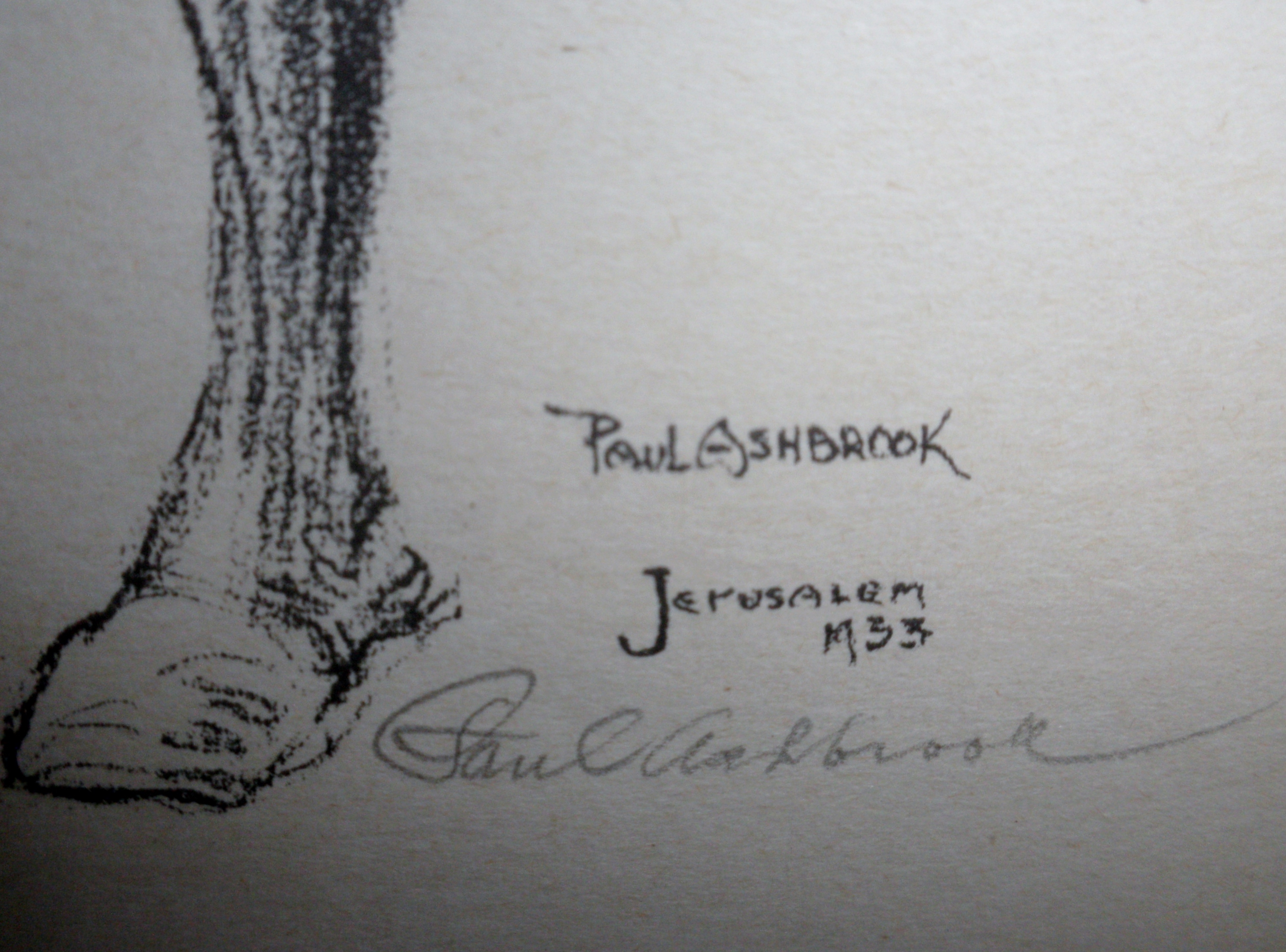 Paul Ashbrook Lithograph