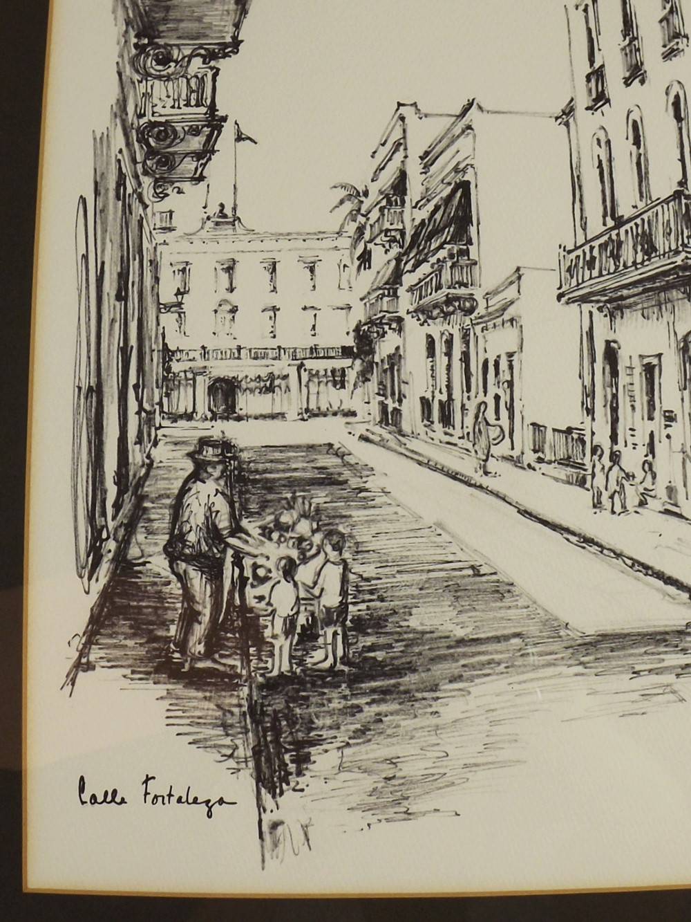 Print by Artist P. Sigal