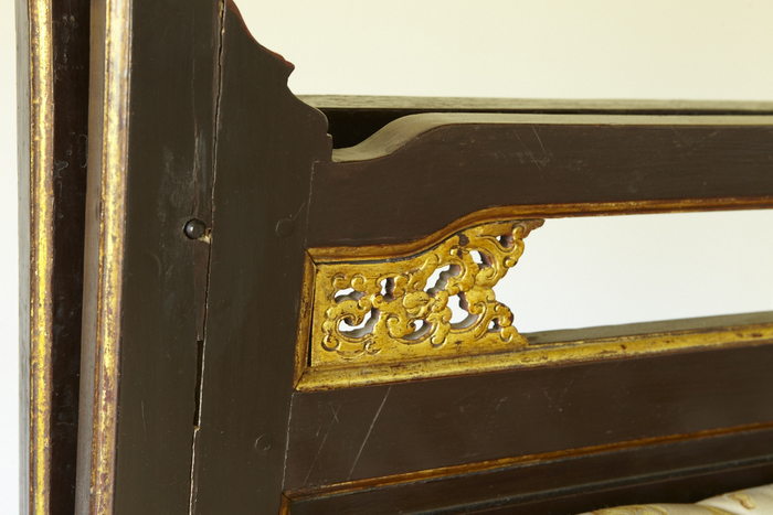 Queen Size Chinese Canopy Bed, 19th Century