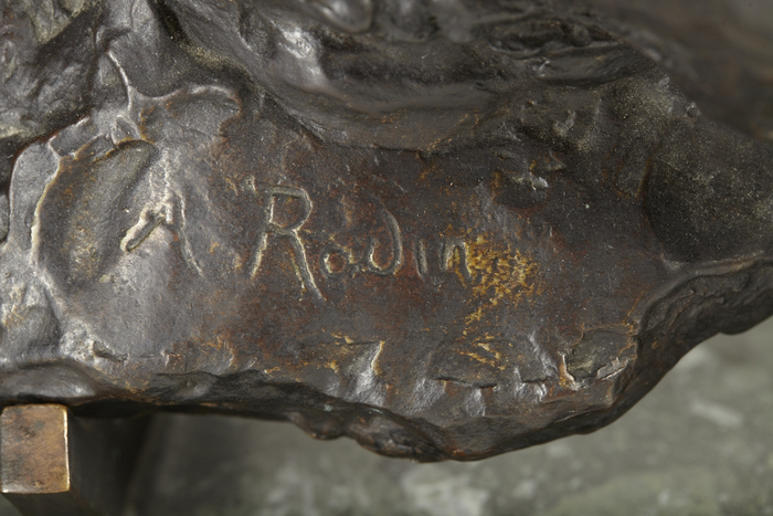 After Auguste Rodin, "Etude D'un Corps Tombant", Bronze