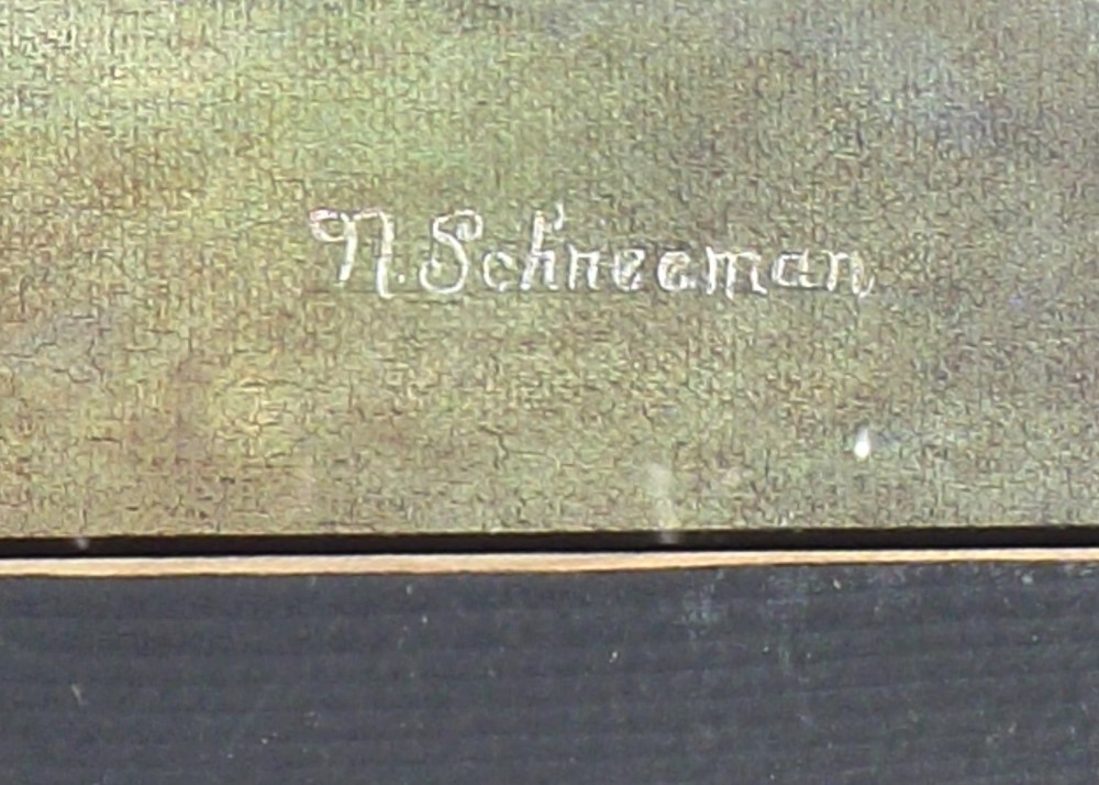 2 Vintage Folk Art Style  Prints