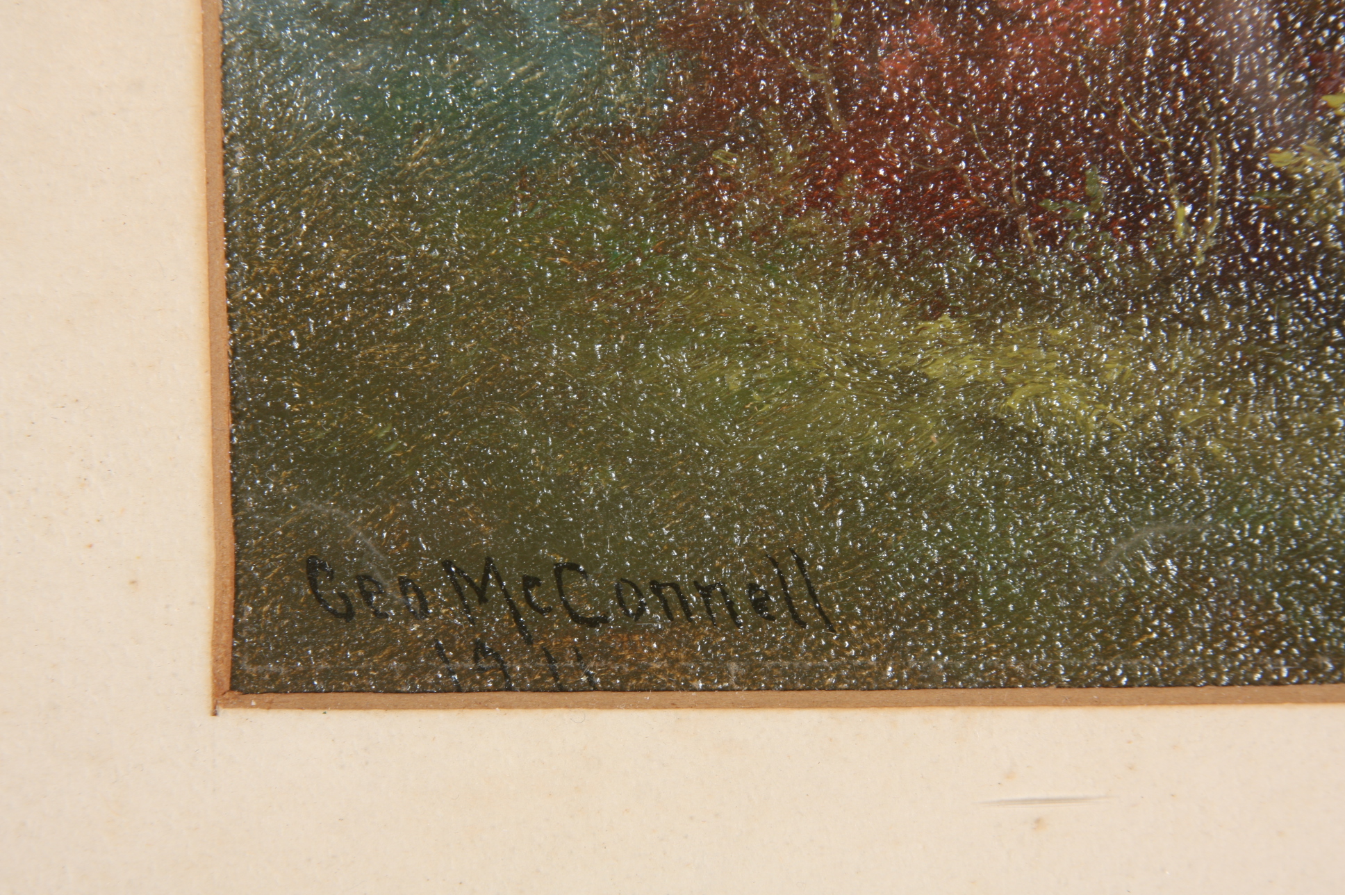 Original George McConnell Oil on Canvas