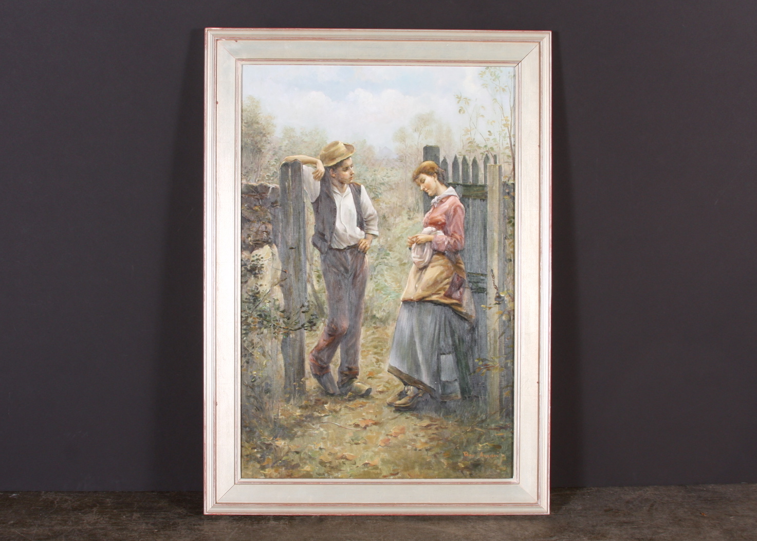 Original Roy Allison Oil on Canvas Painting