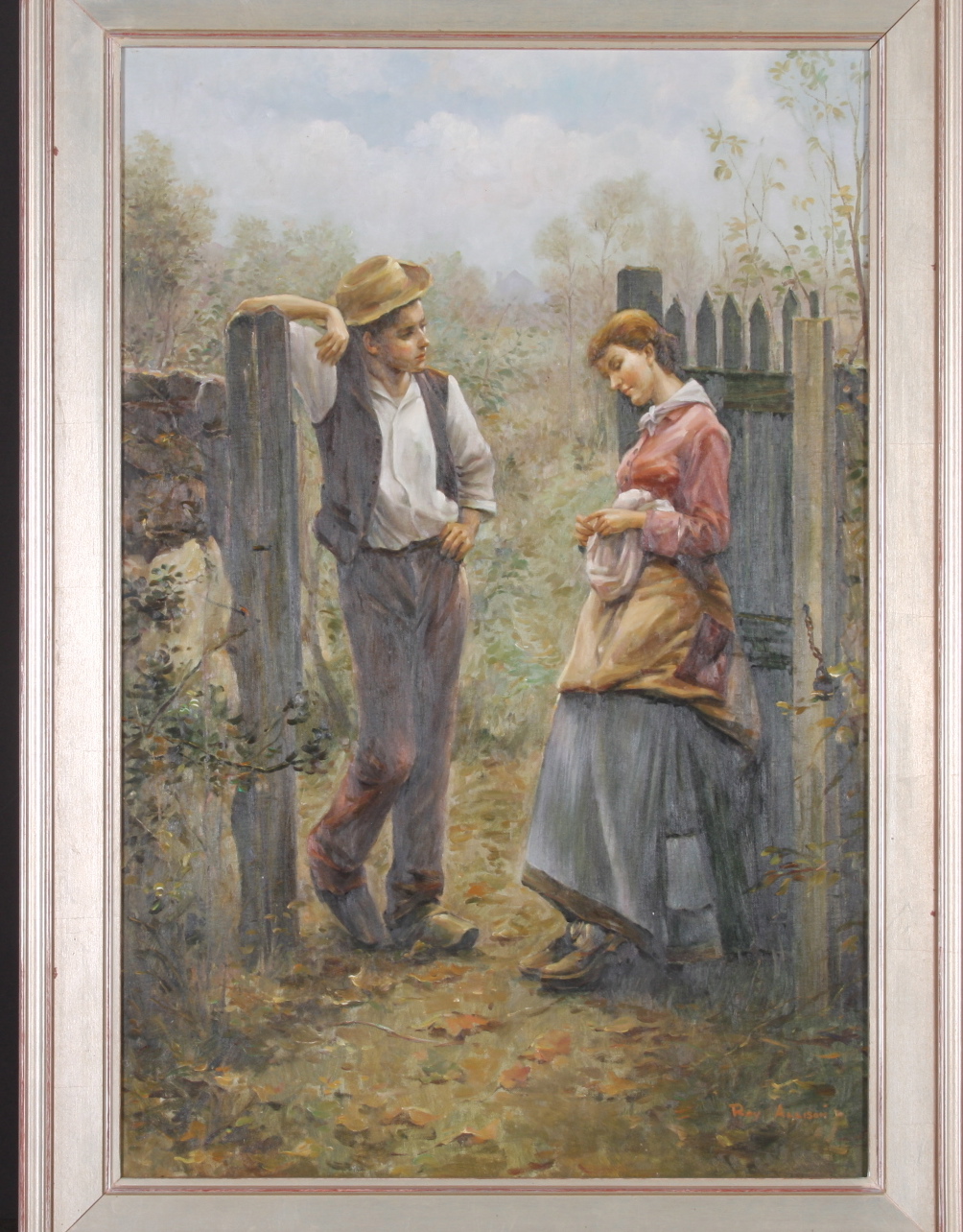 Original Roy Allison Oil on Canvas Painting