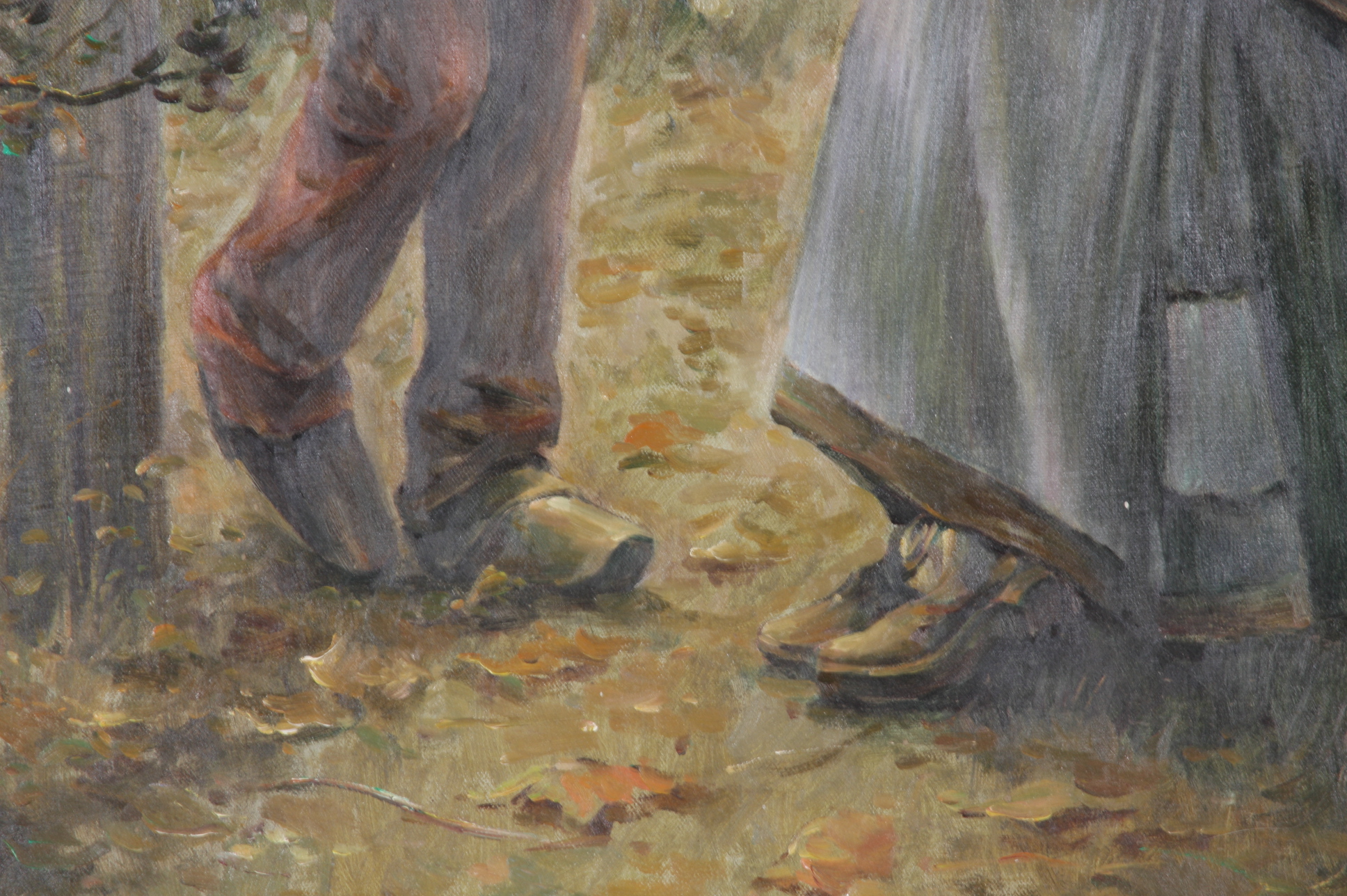 Original Roy Allison Oil on Canvas Painting