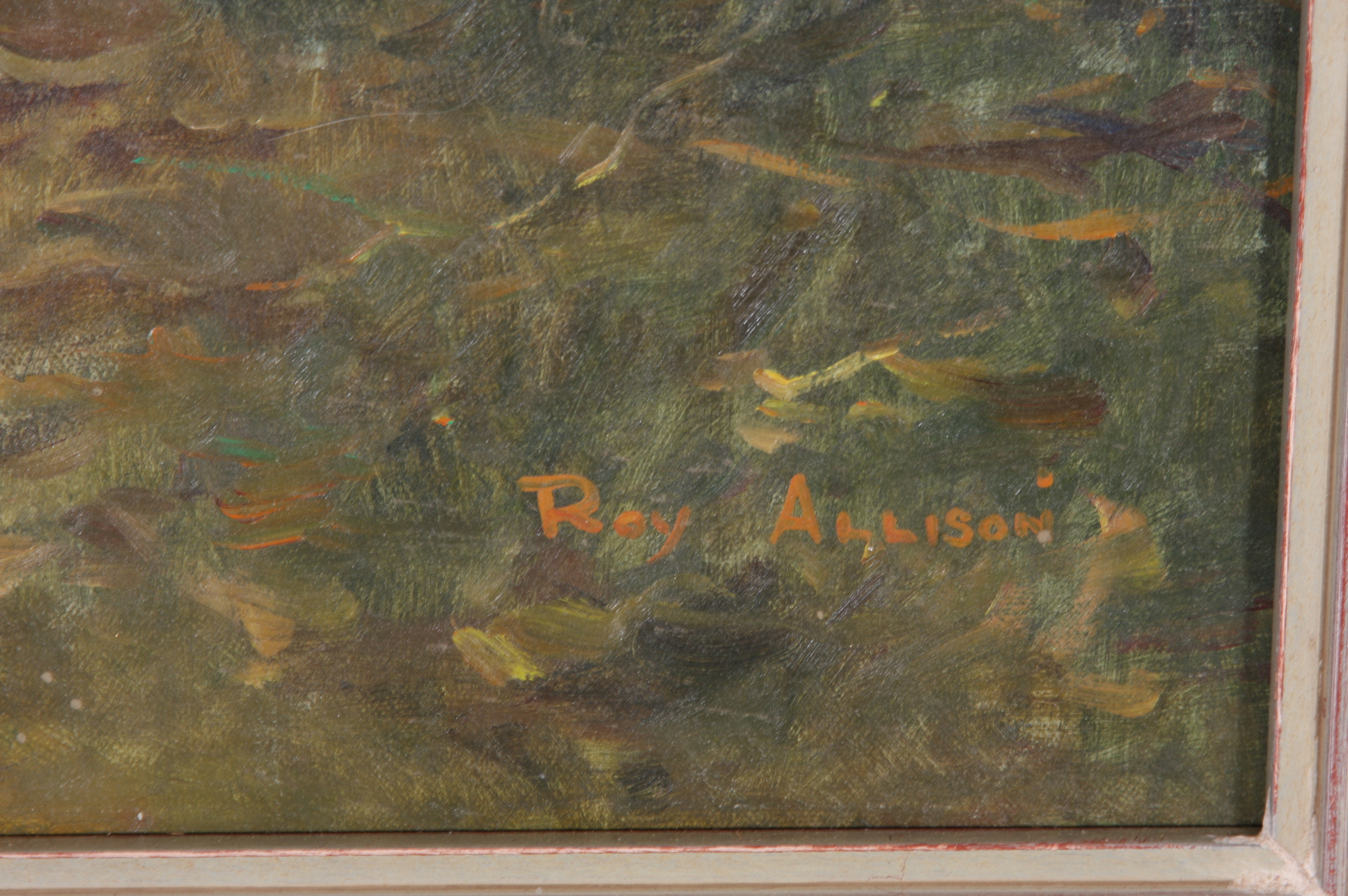 Original Roy Allison Oil on Canvas Painting