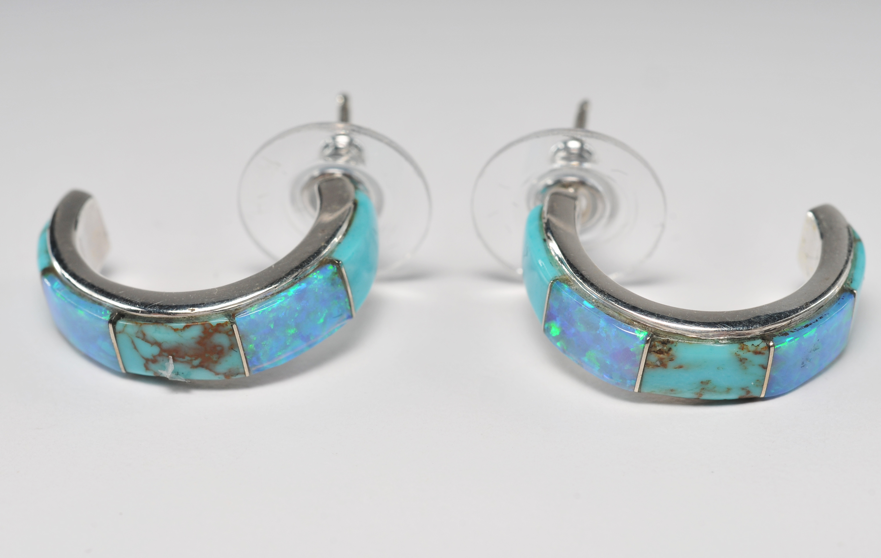 Southwestern style sterling silver Navajo made jewelry