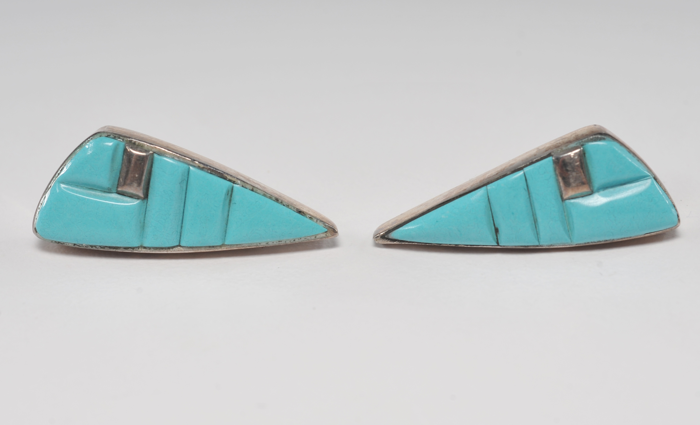 Southwestern style sterling silver Navajo made jewelry