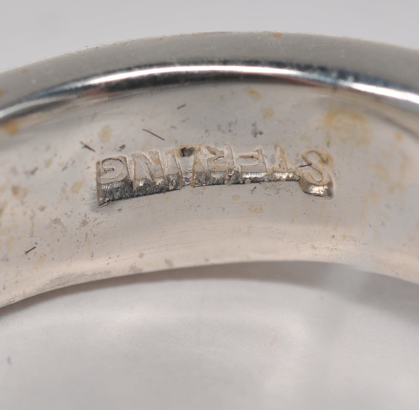 Four pair of sterling silver Navajo made post back earrings 