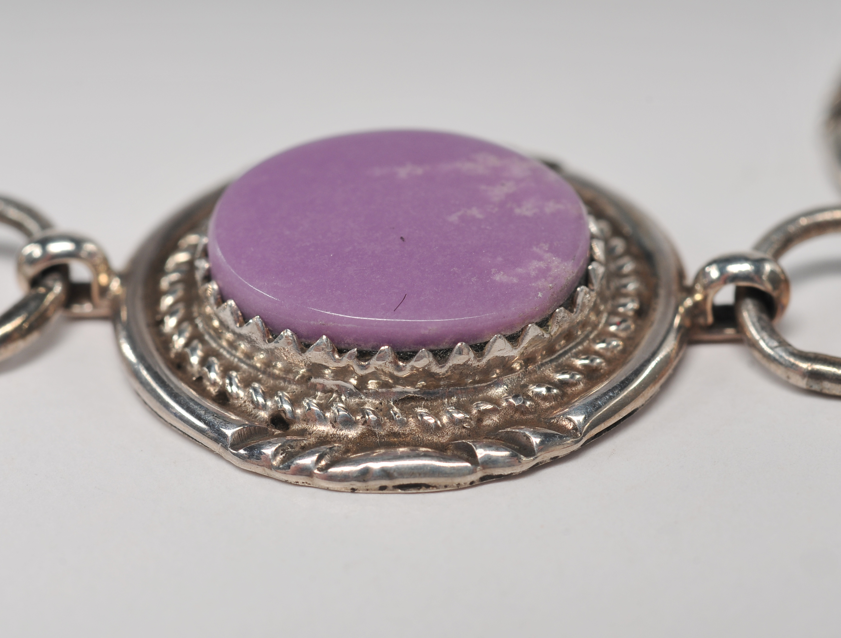 Navajo sterling silver bracelet and earrings