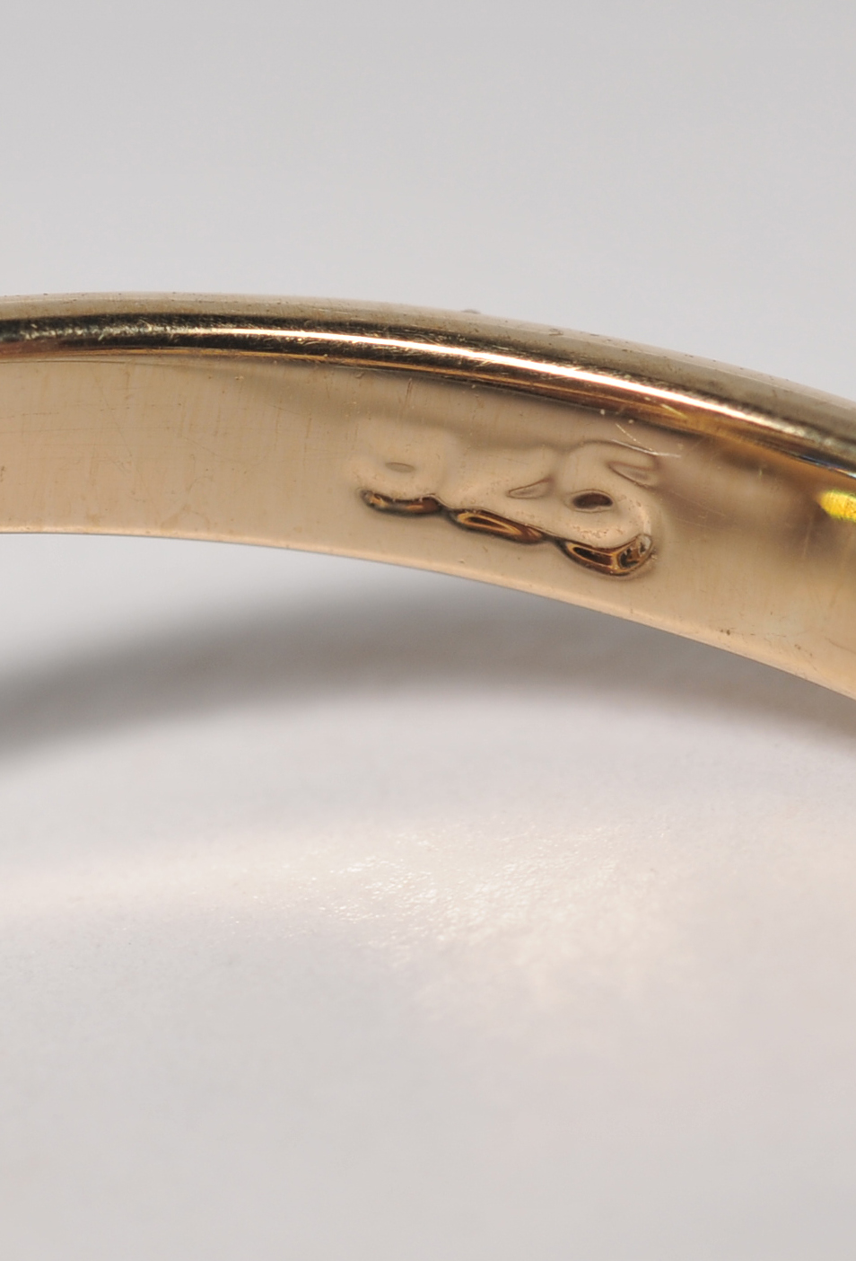 Two Ladies sterling silver and cubic zirconia rings