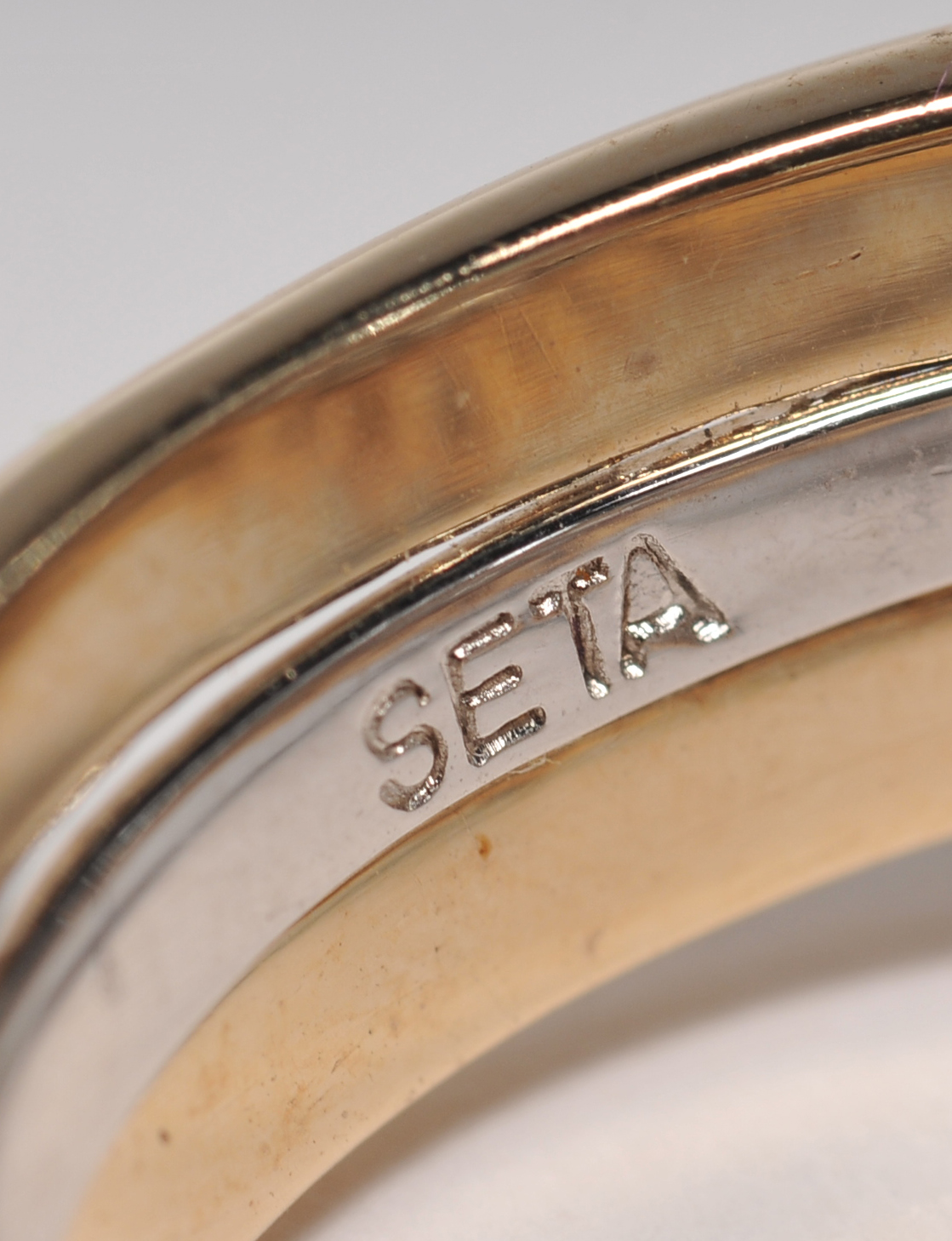 Two Ladies sterling silver and cubic zirconia rings