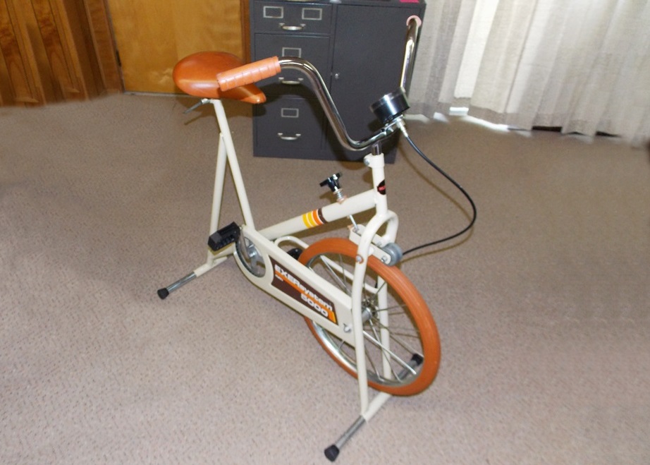 Vintage Huffy Stationary Exercise Bike 