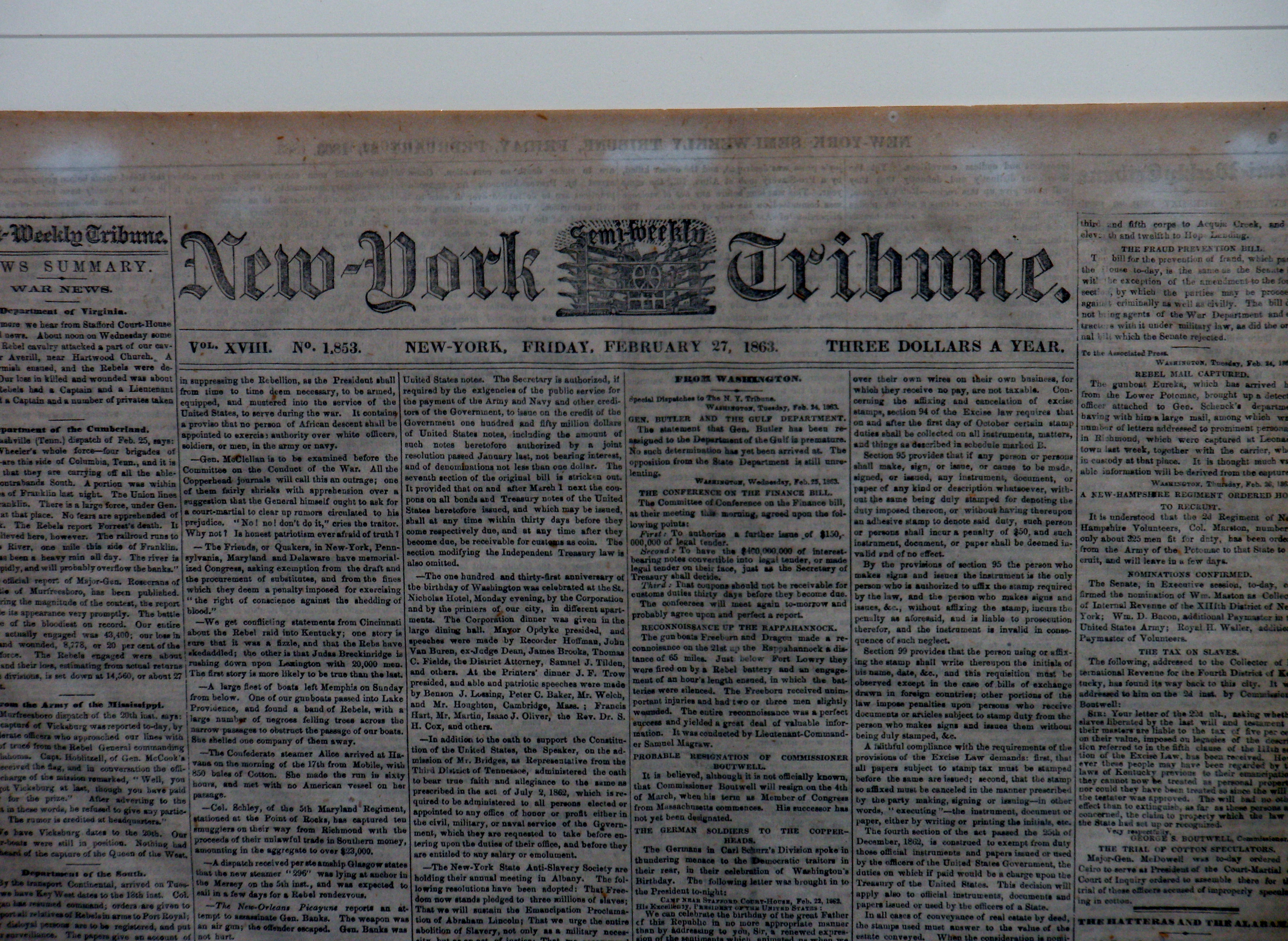 Civil War Era Newspapers