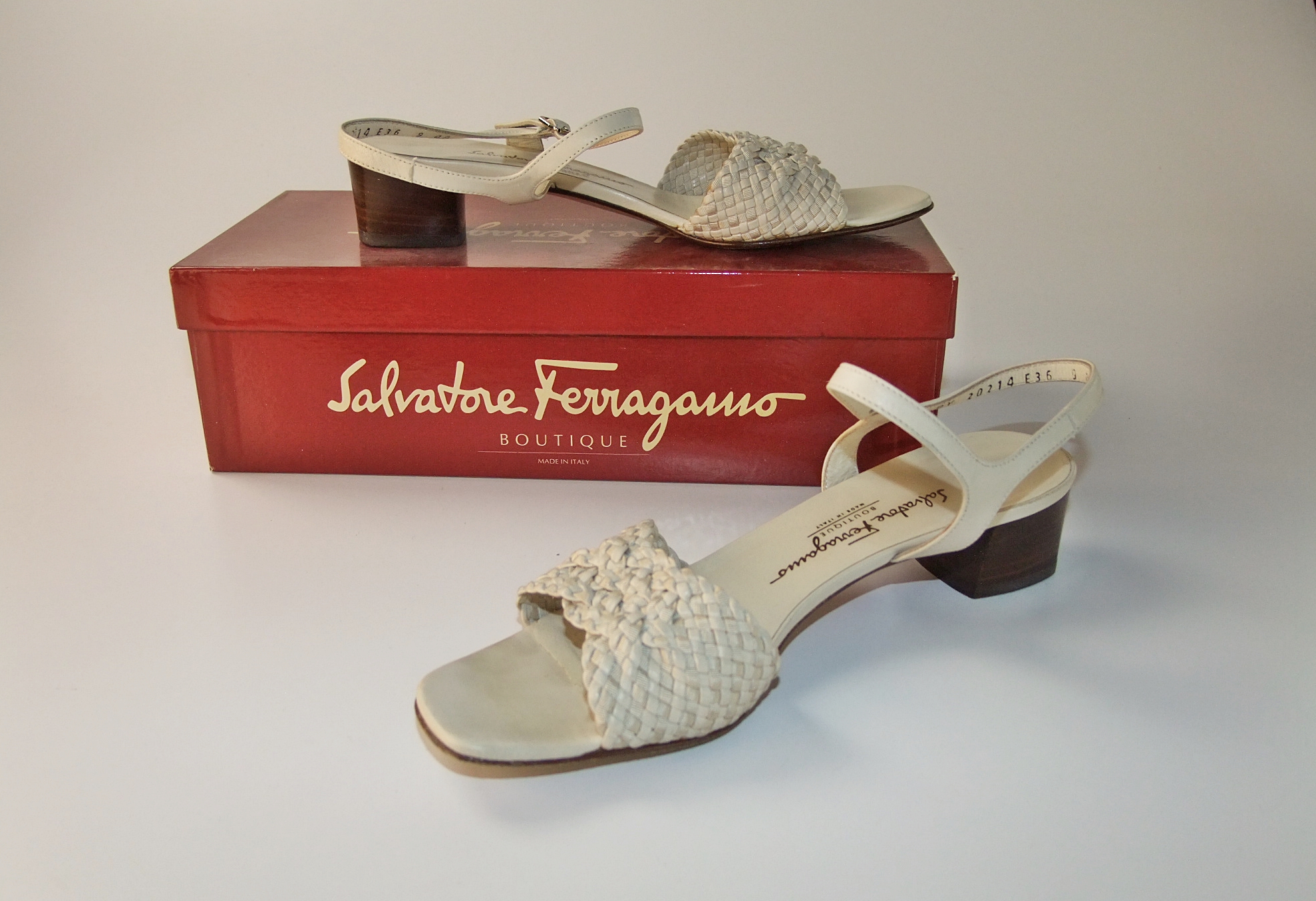 Salvatore Ferragamo leather sandals