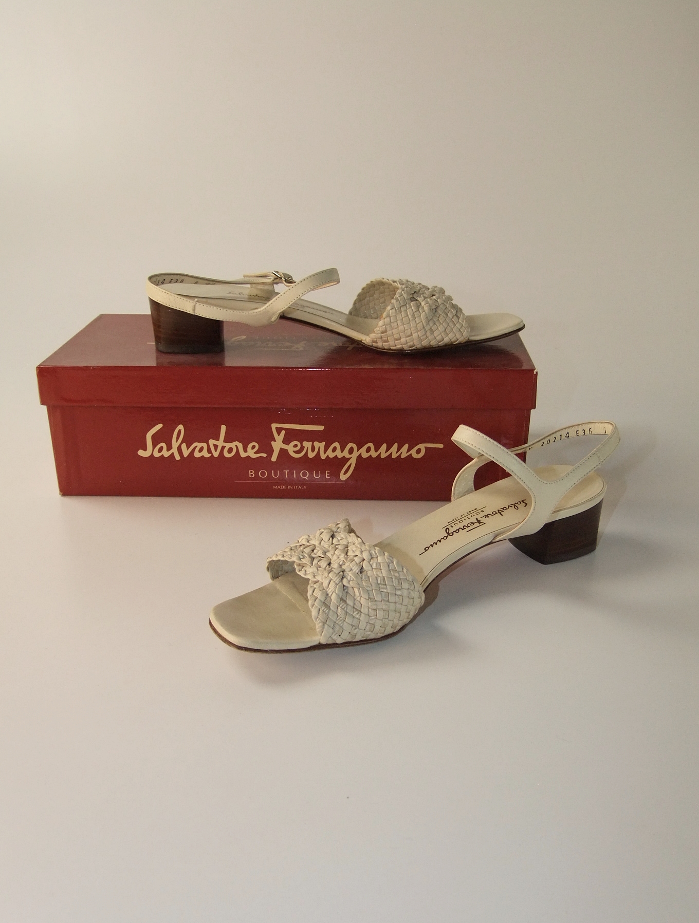 Salvatore Ferragamo leather sandals