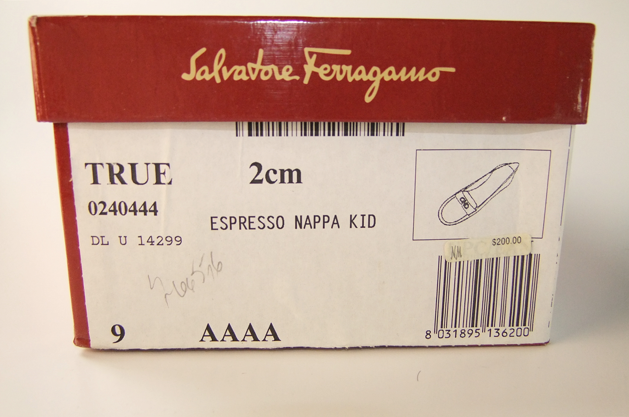 Two pair of vintage Salvatore Ferragamo leather loafers