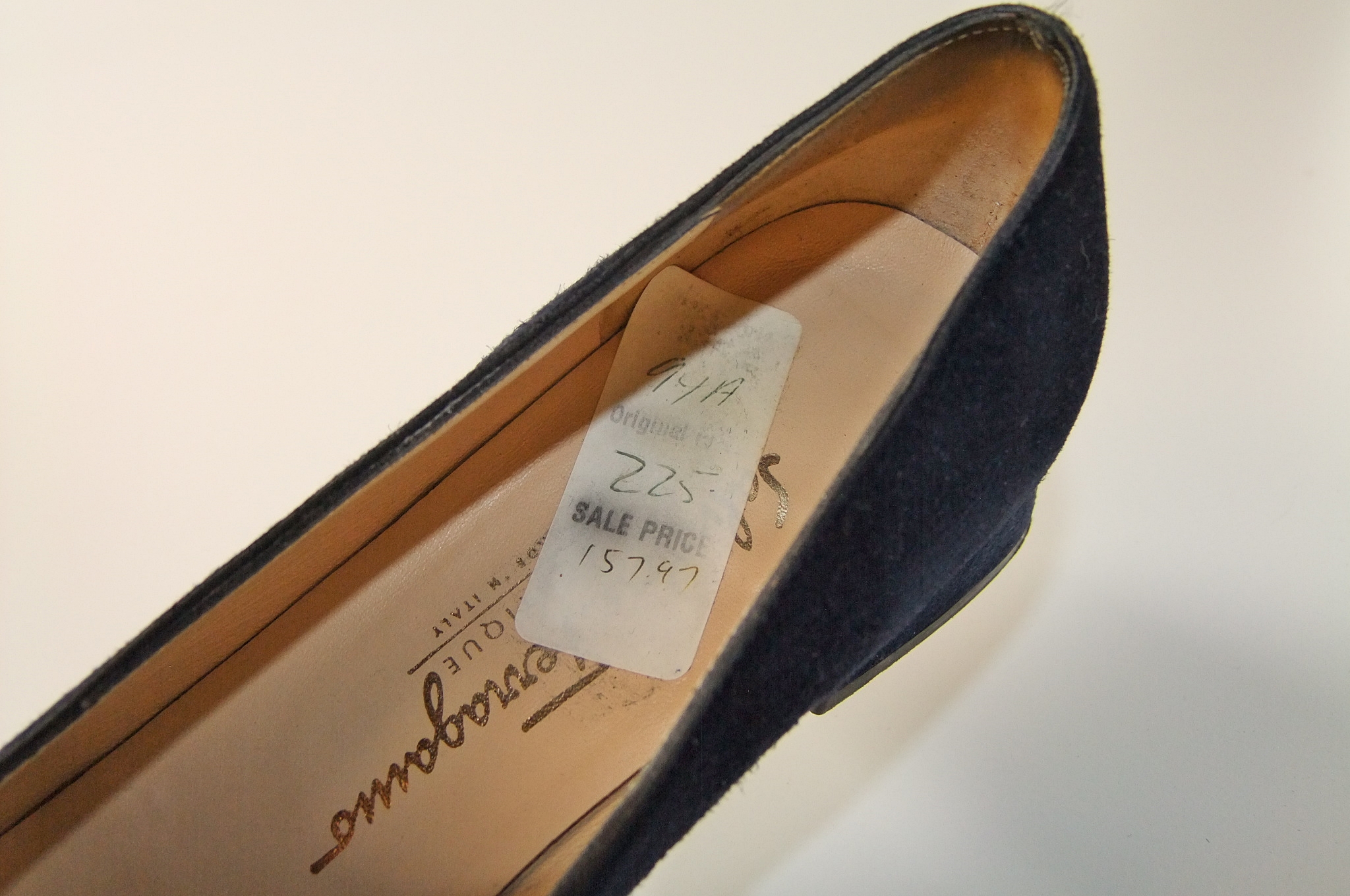 Two pair of Ladies Salvatore Ferragamo shoes