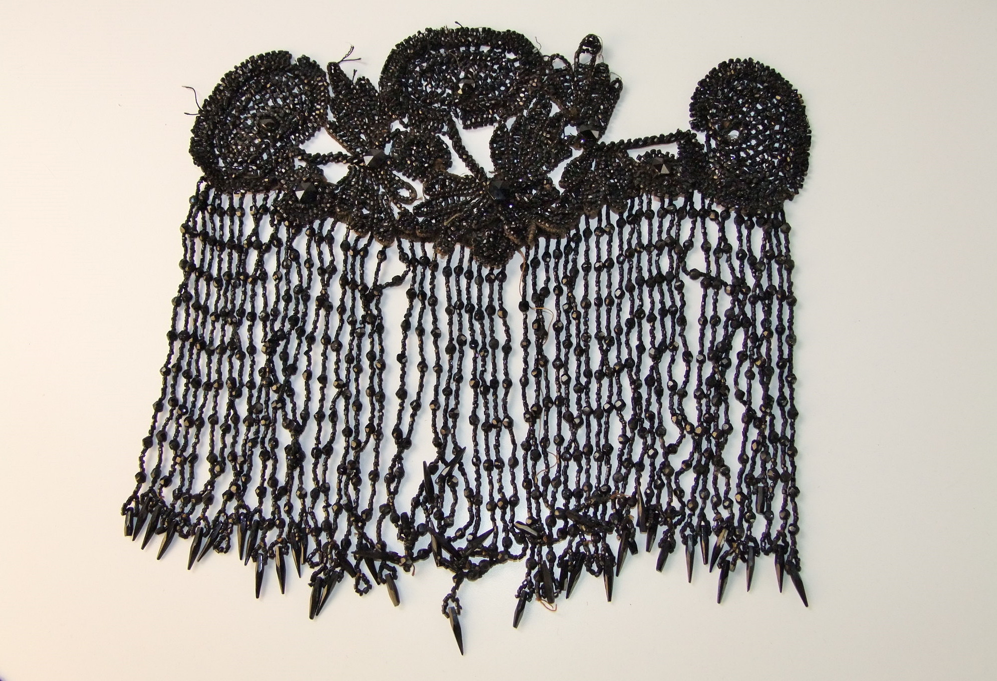 Collection of Victorian and early 20th Century hand beaded adornments and accessories