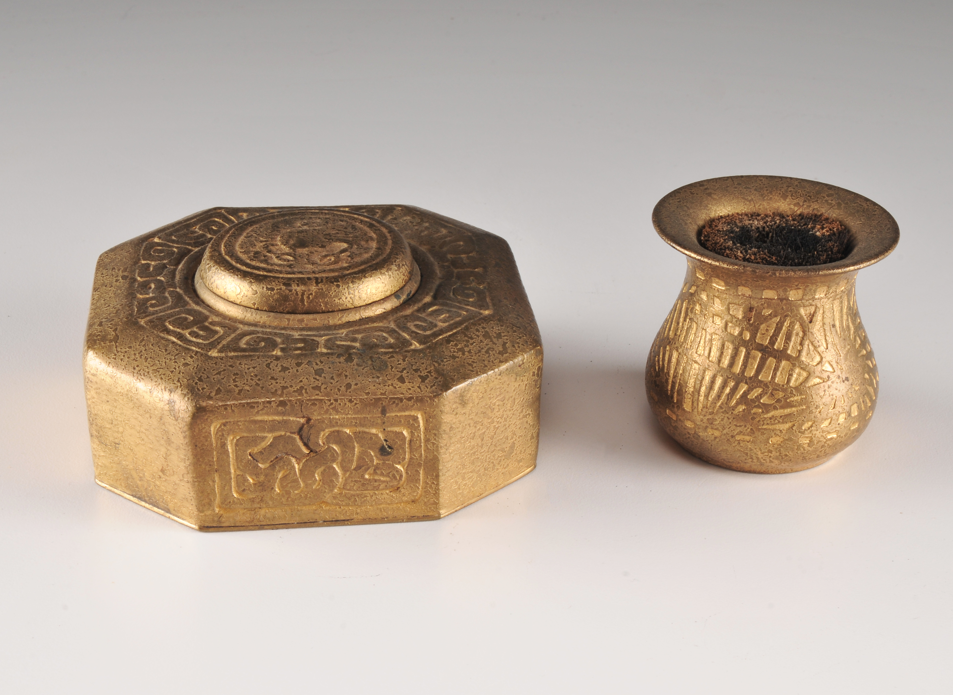 Tiffany Studios Zodiac Desk Set