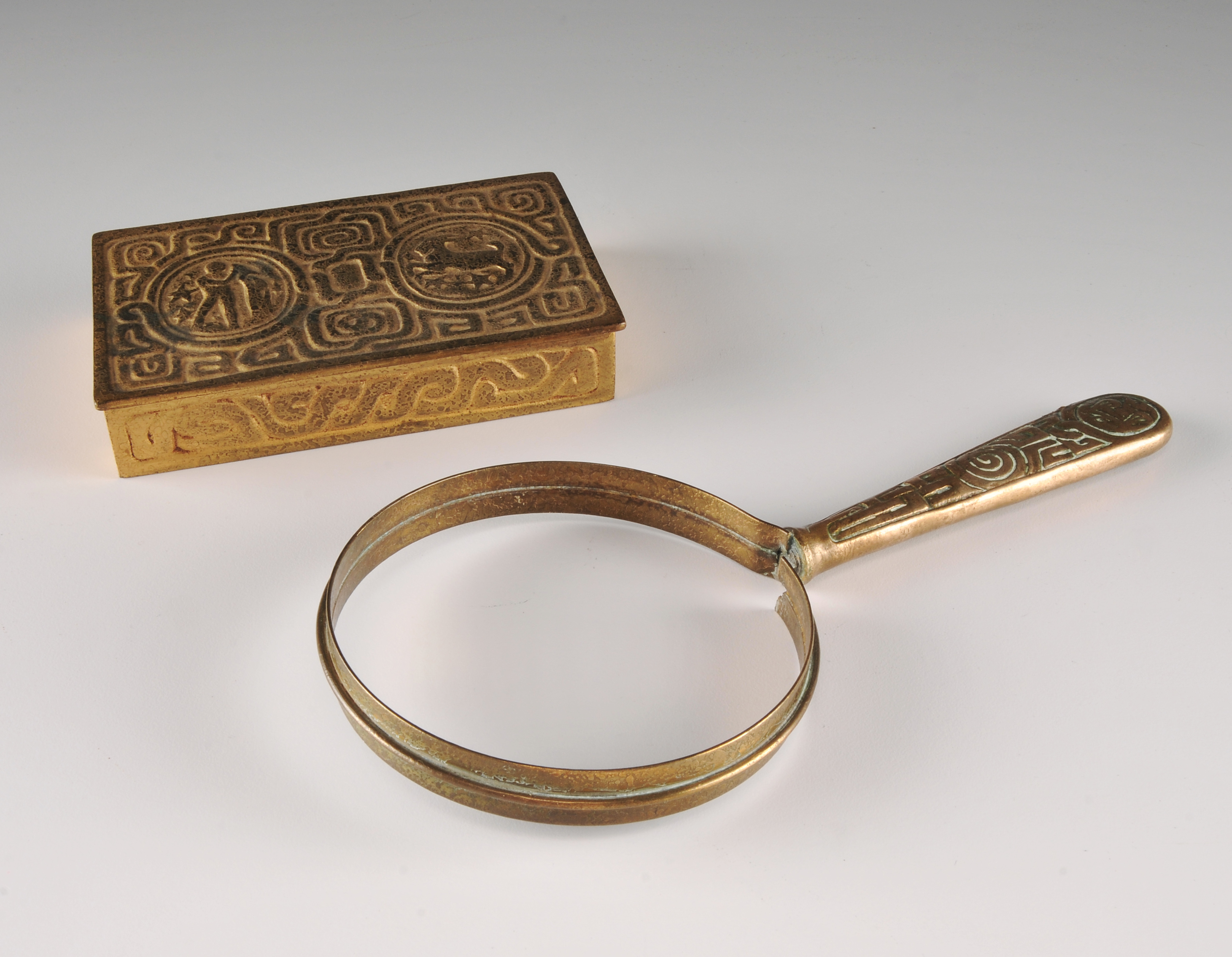 Tiffany Studios Zodiac Desk Set