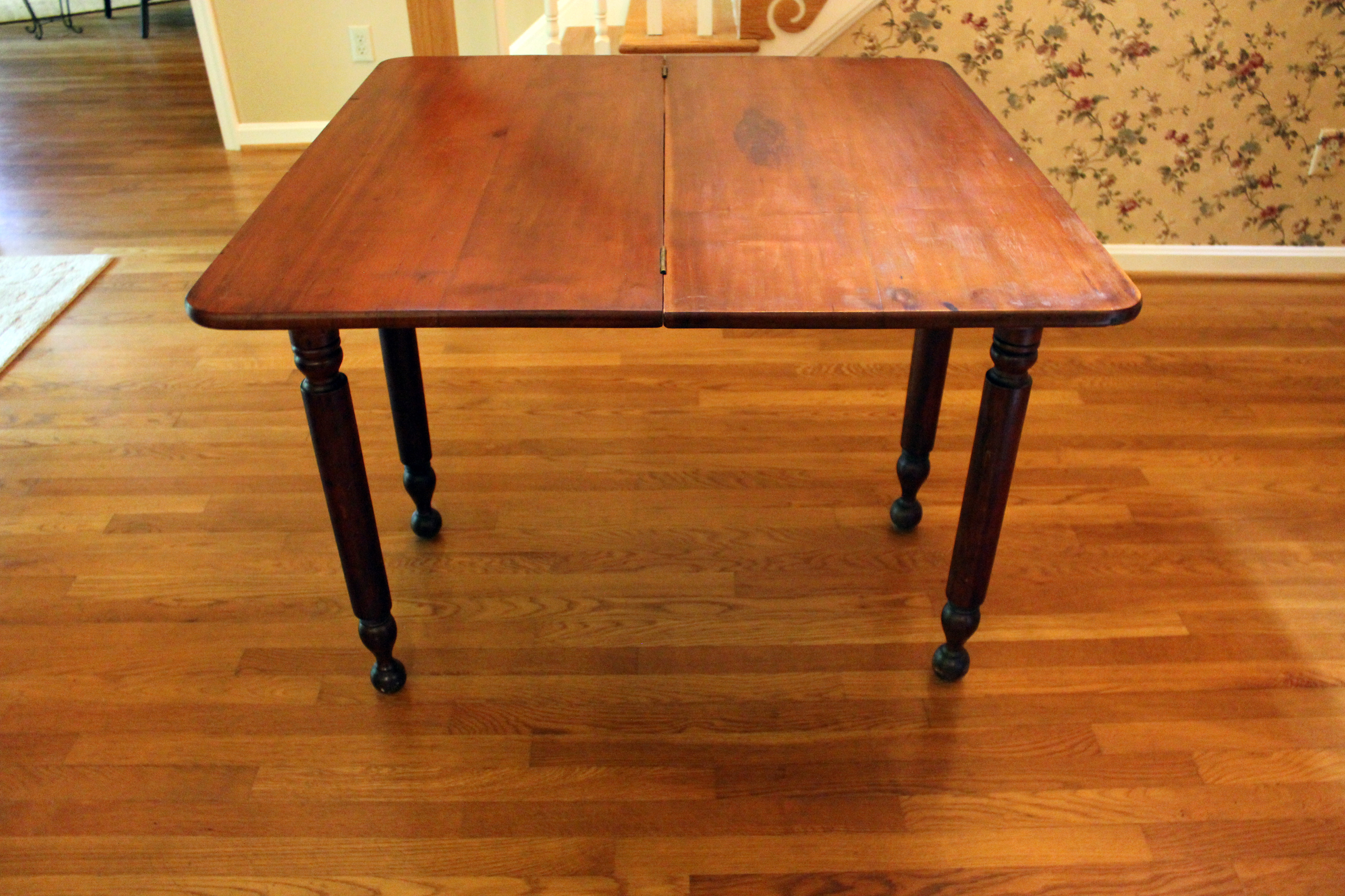 Antique Swivel Top Game Table