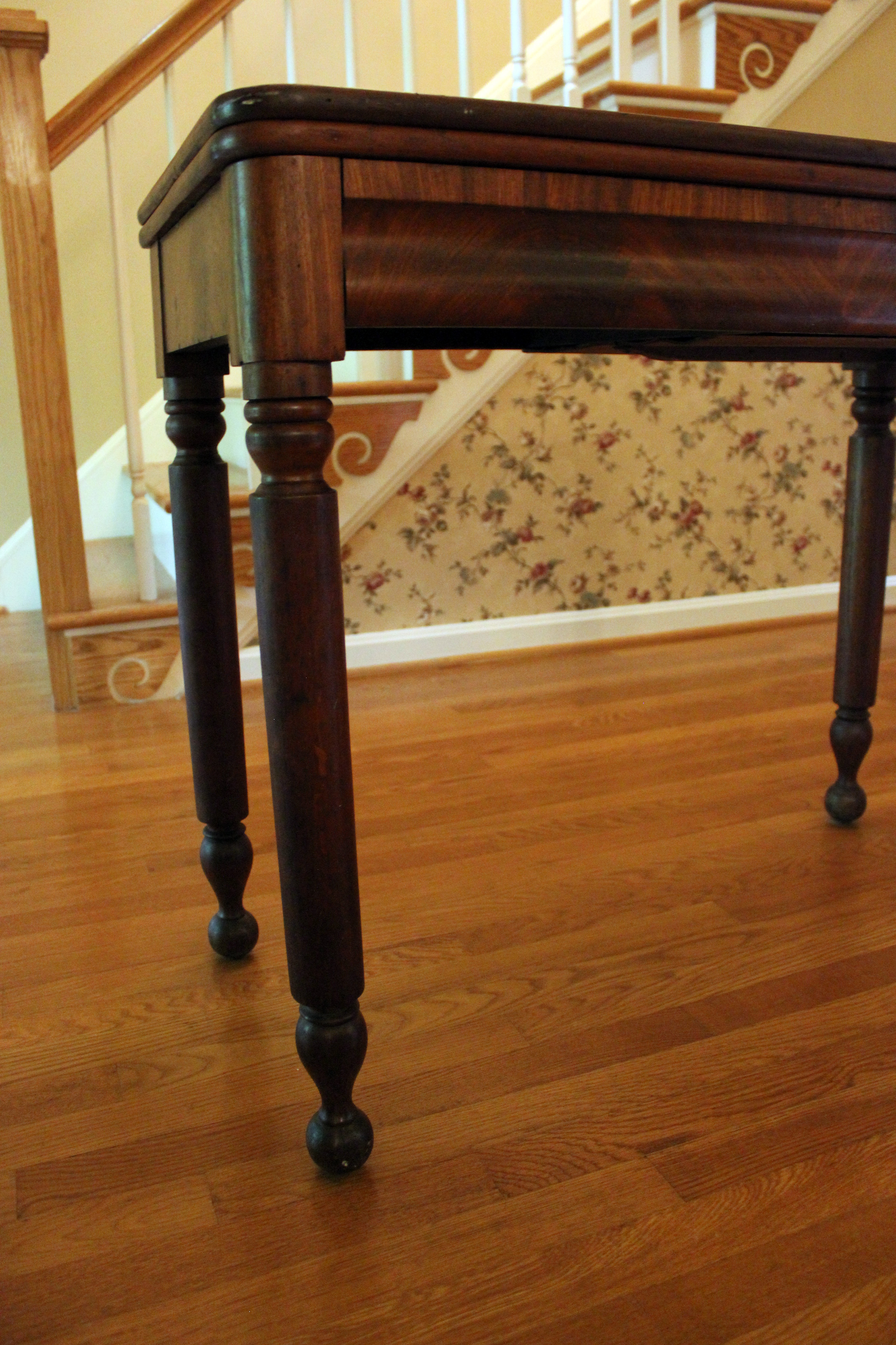 Antique Swivel Top Game Table