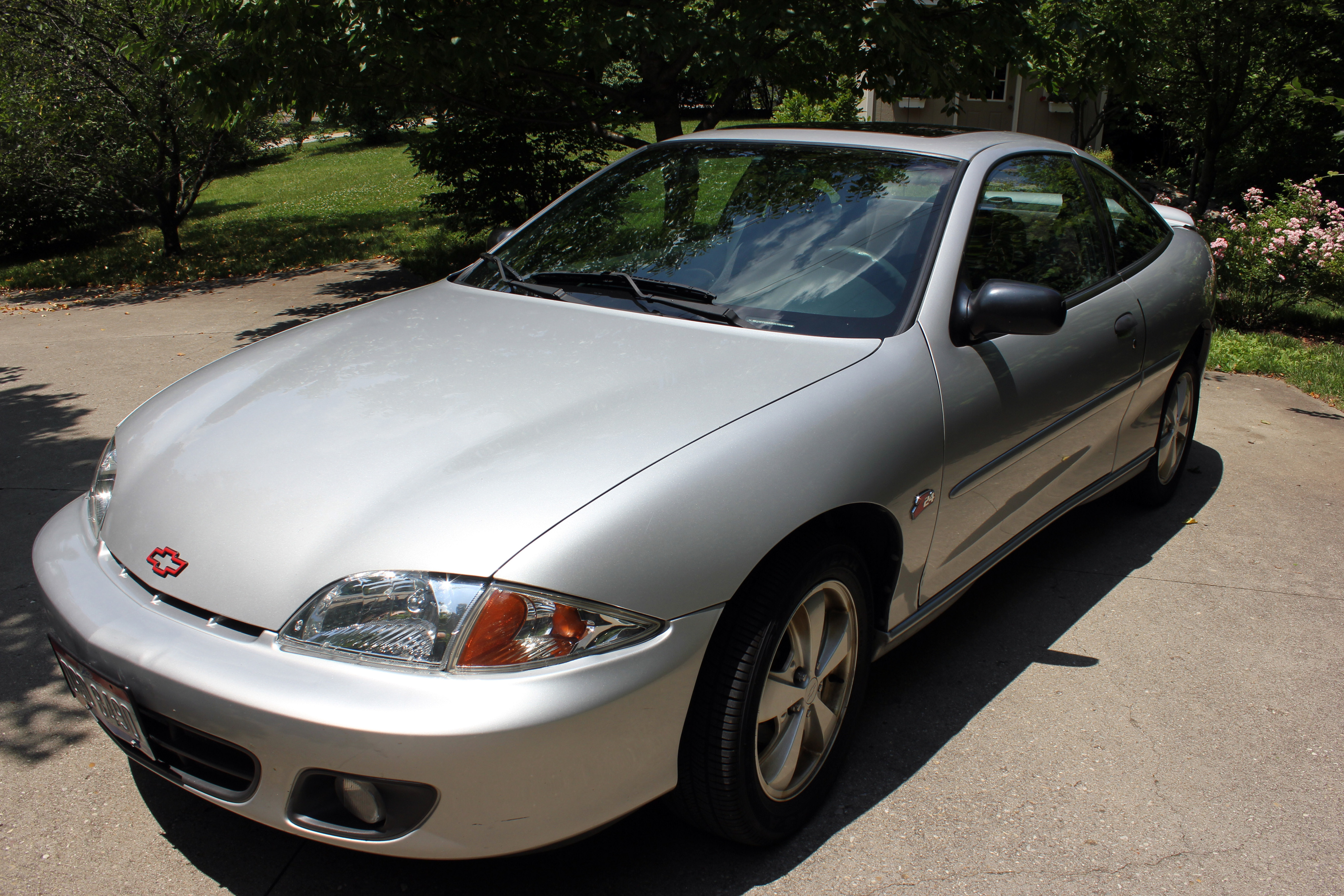Silver 2001 Chevrolet Cavalier Z24 