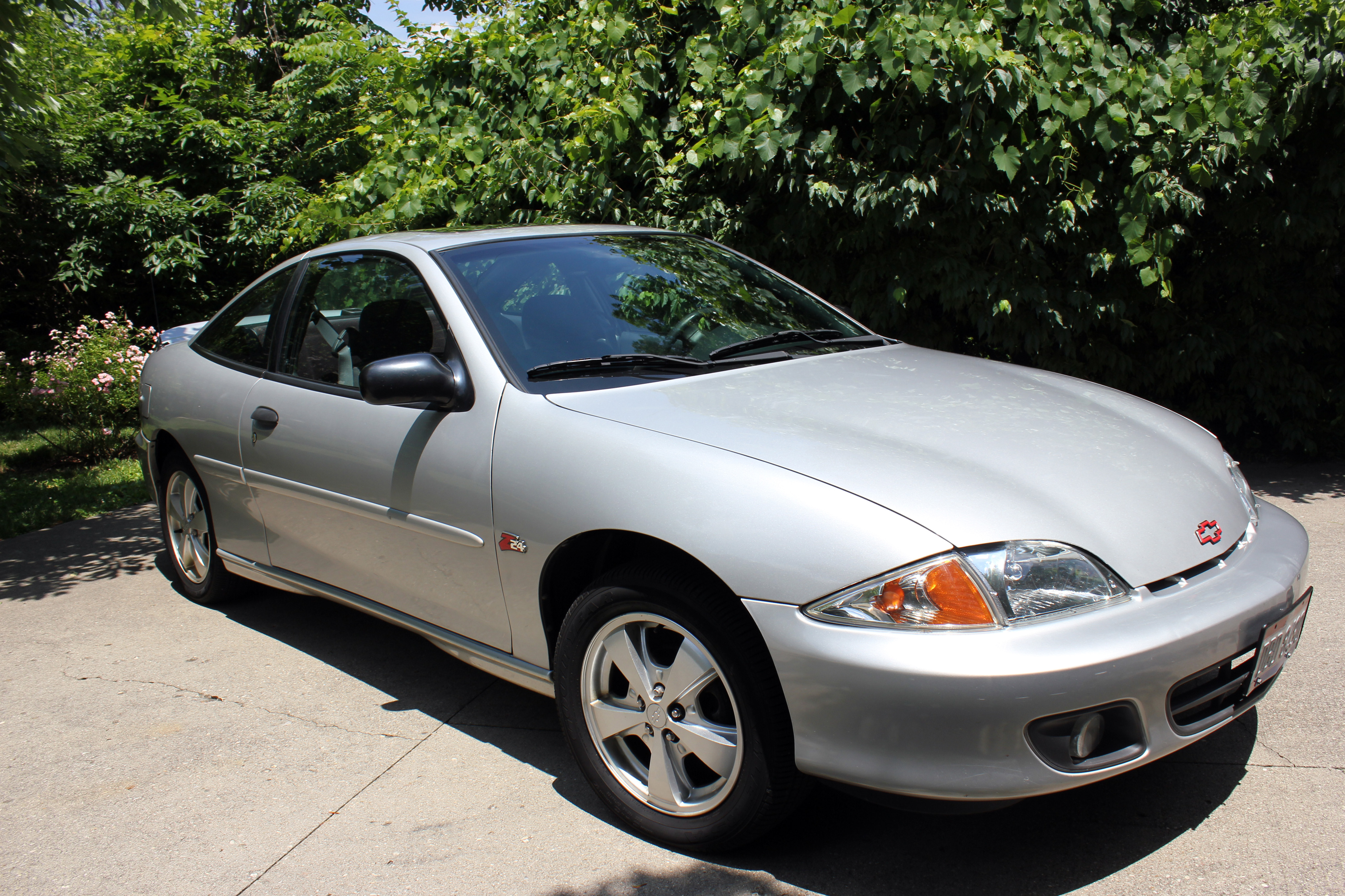Silver 2001 Chevrolet Cavalier Z24 