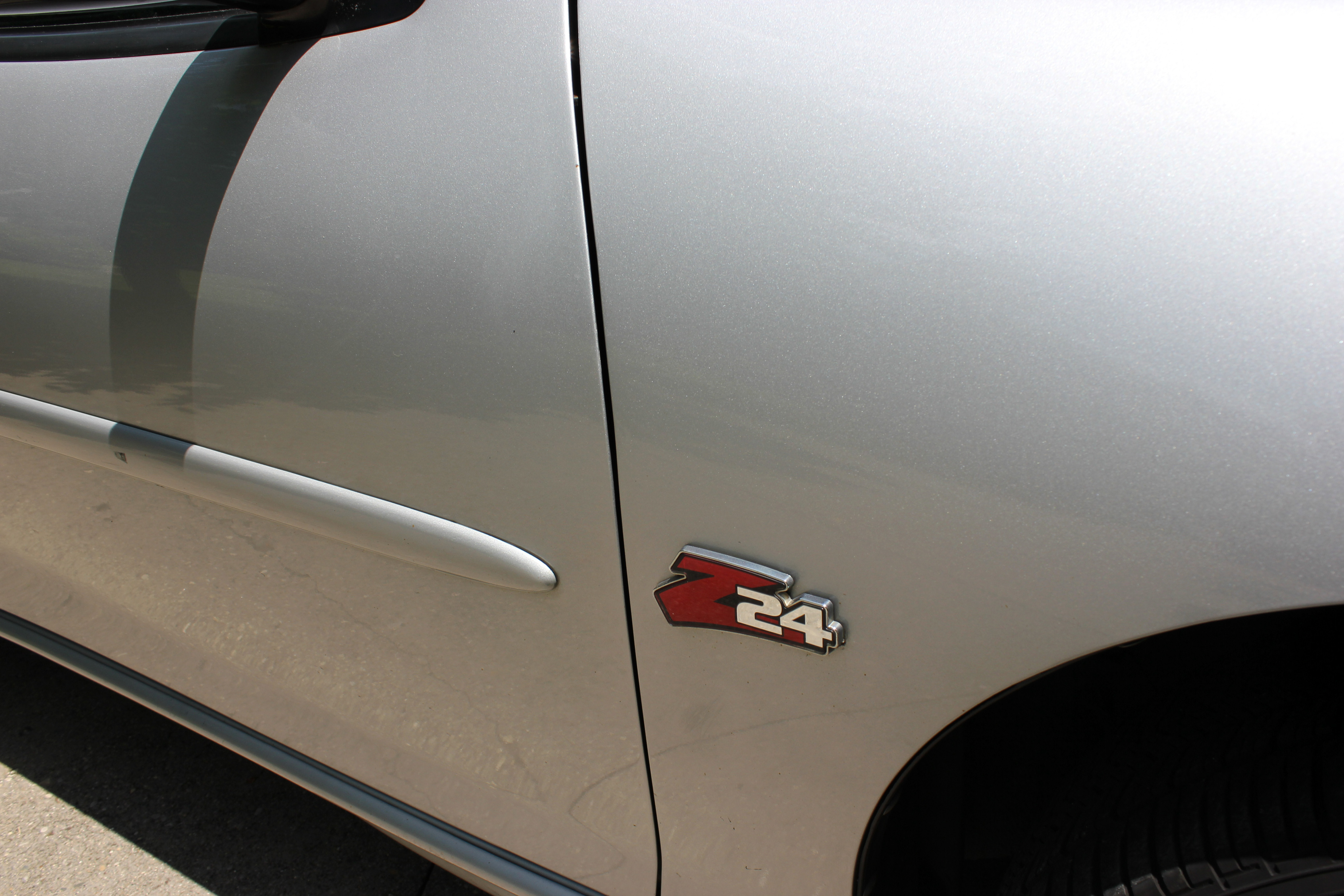 Silver 2001 Chevrolet Cavalier Z24 