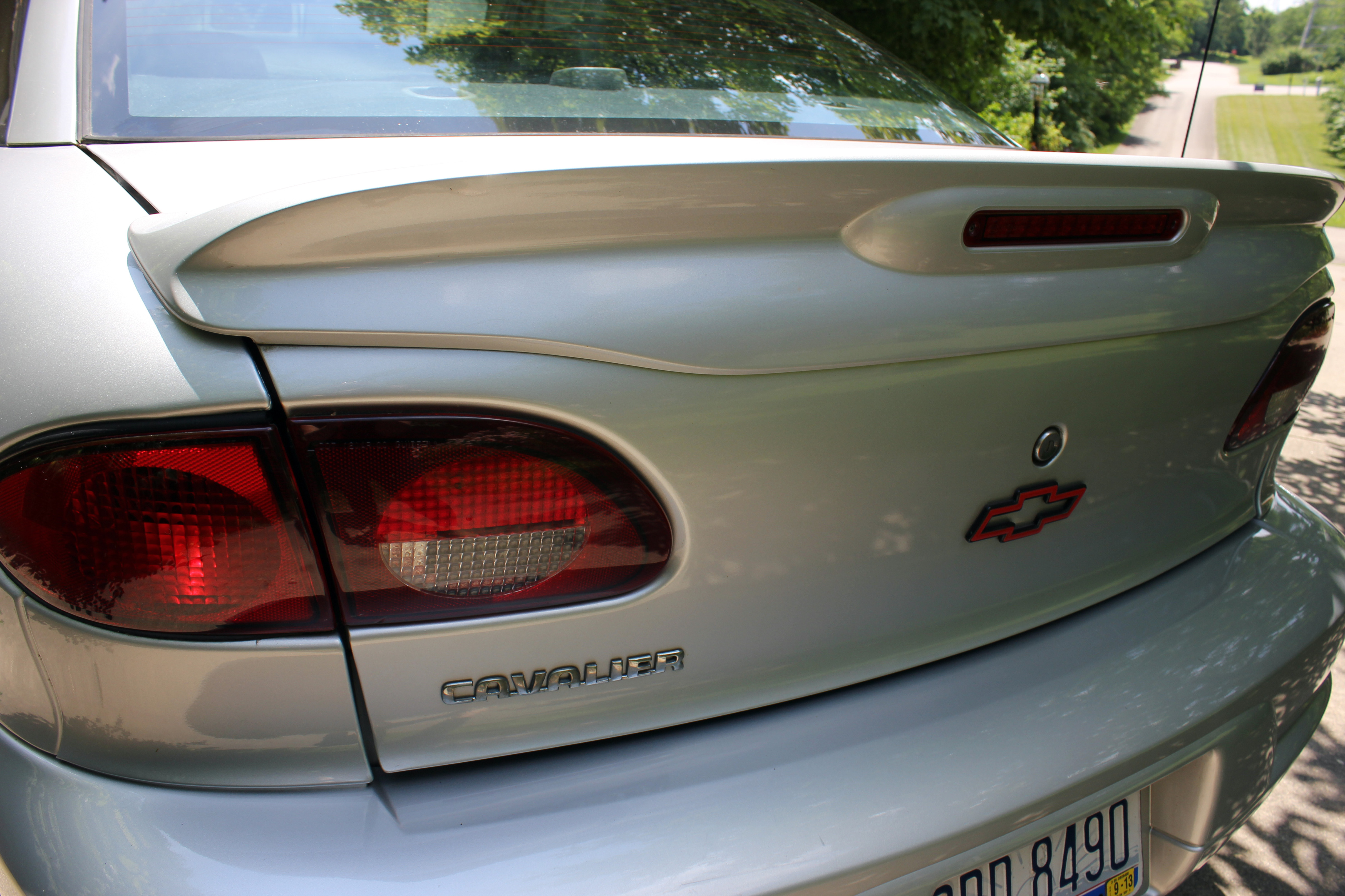 Silver 2001 Chevrolet Cavalier Z24 